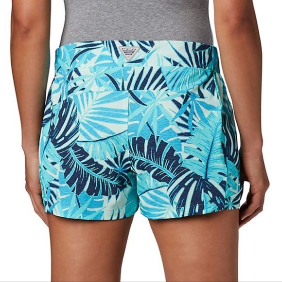 Columbia Sportswear Tropical  Print PFG Tidal II Shorts sz XL - Picture 1 of 4
